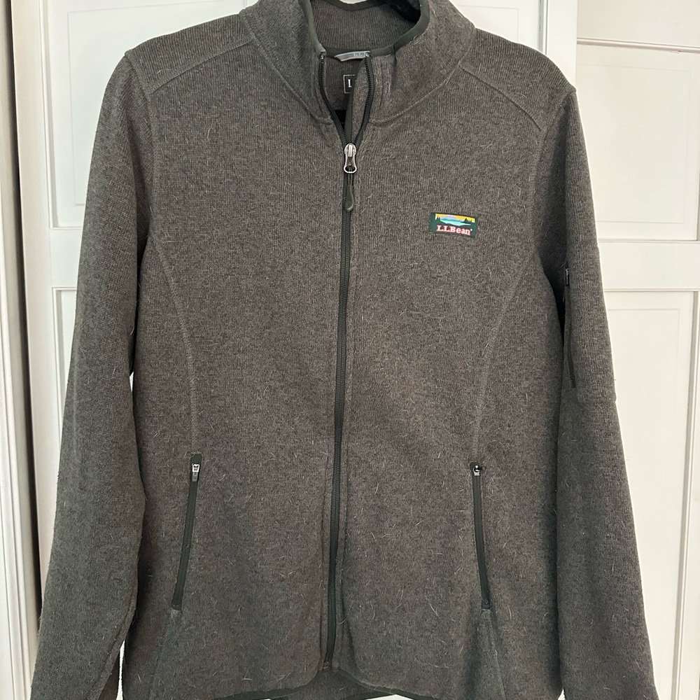 L.L.Bean Sweater Fleece Full-Zip Jacket
